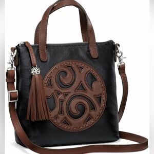 BRIGHTON Kensington Leather London Groove Purse Bag